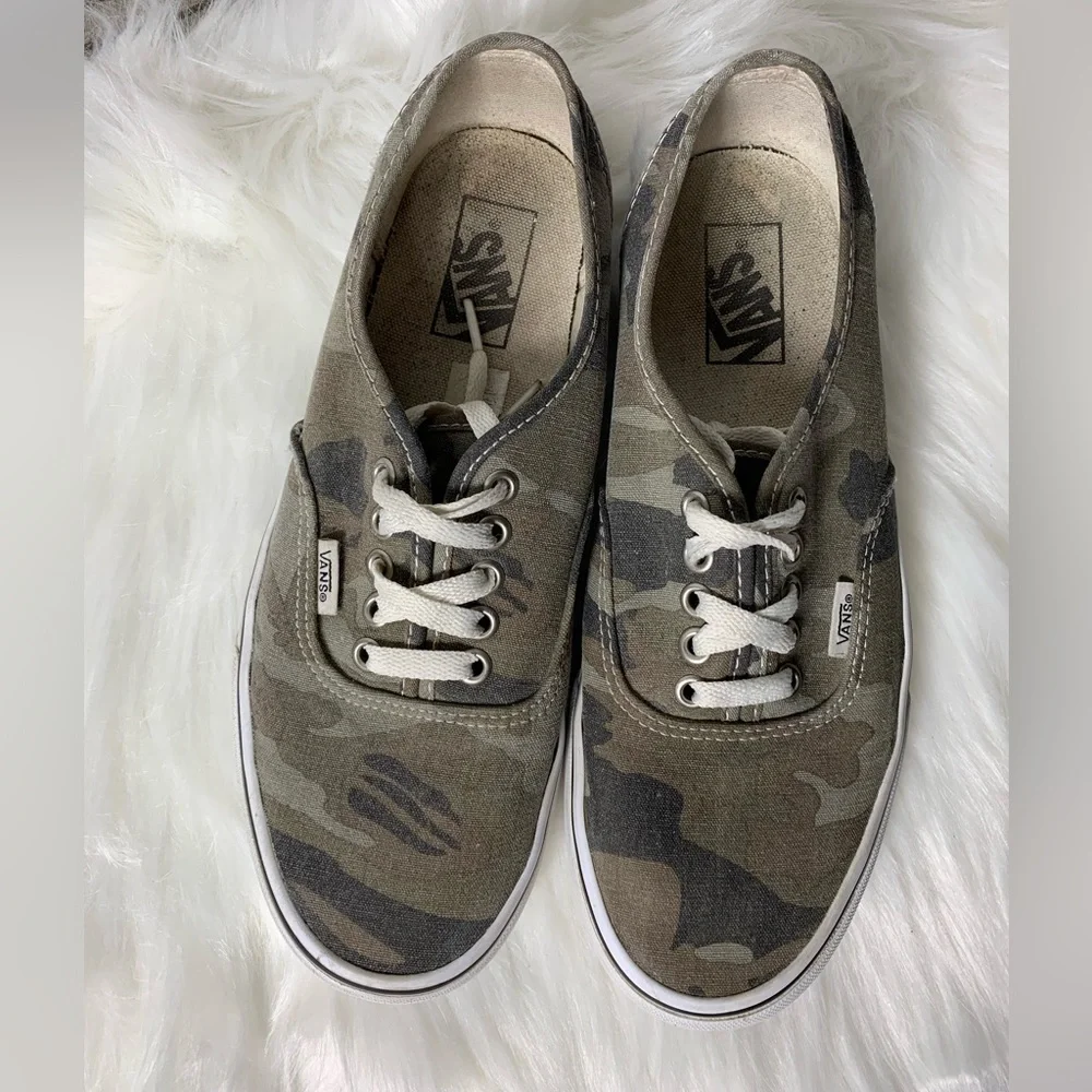 Vans | Unisex Camo Lace Up Shoes - Men’s Size 8 / Women’s Size 9.5 - Picture 8 of 11